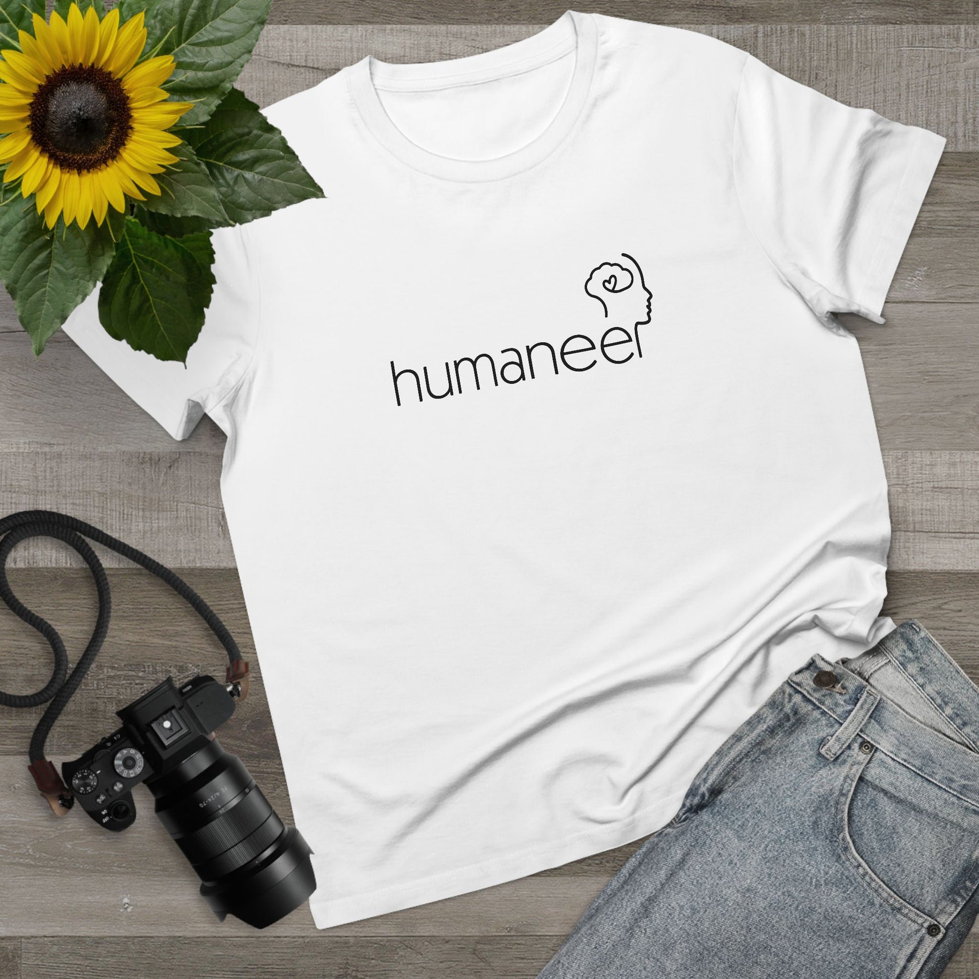 HUMANEER in Black Women’s Tee