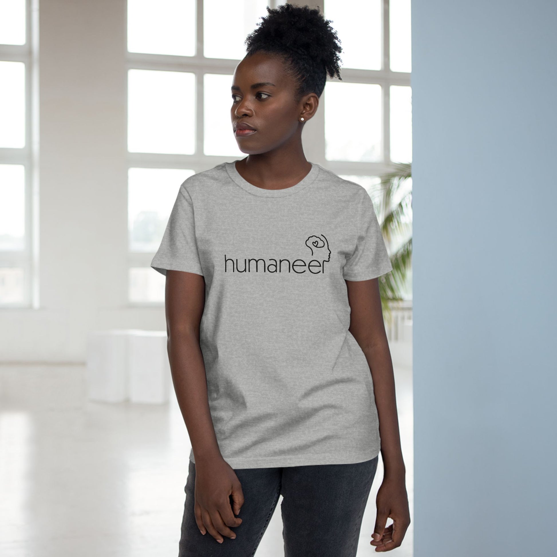 HUMANEER in Black Women’s Tee